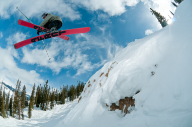 Chris Tannis riding in Crested Butte, CO.